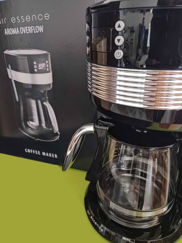 Filterkaffemaschinen Air Essence Aroma Overflow, schwarz photo review