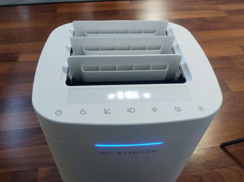 Air Essence Eco Plasma LCD Graphene Luftreiniger ESP Graphene, UVC Sterilisator, Weiß photo review