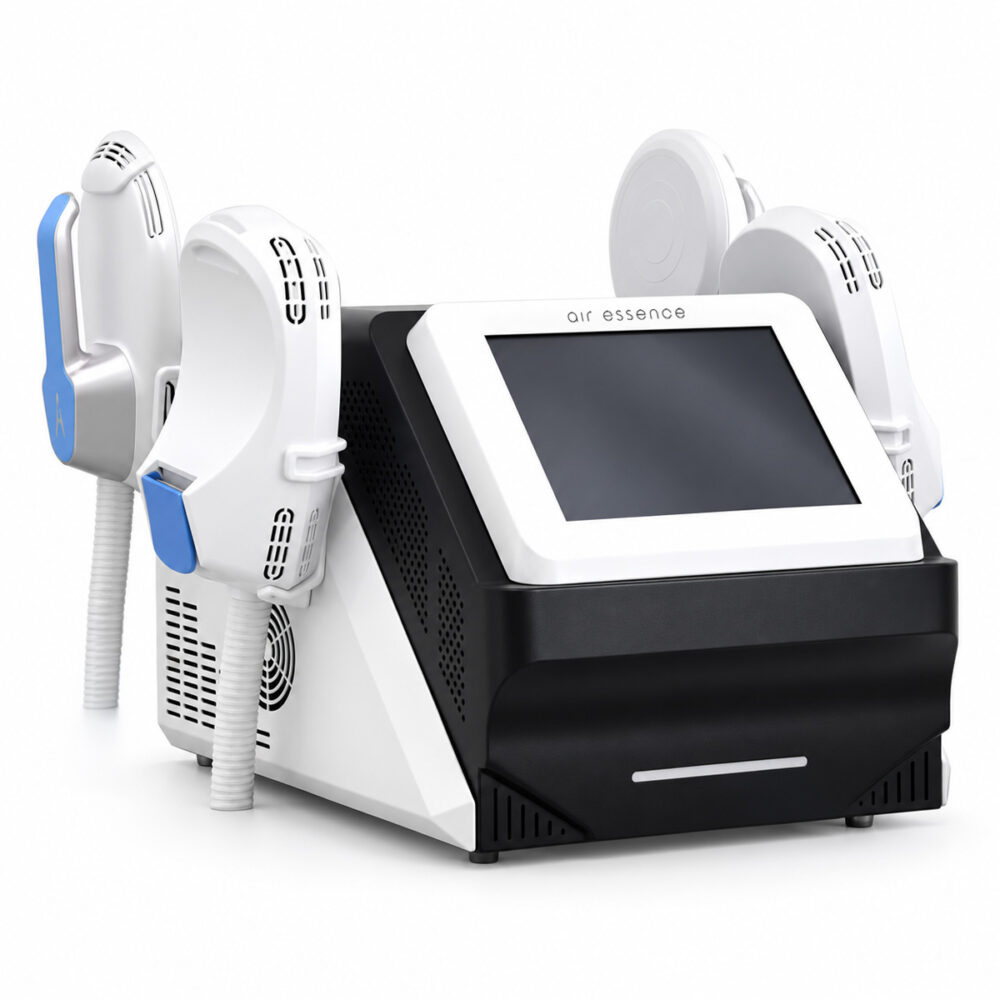 Air Essence™ WindSculpt S4 – HIEMT-Muskelstimulator, Gerät zur Körperformung, mit RF-Radiofrequenzwellen + Pelvic