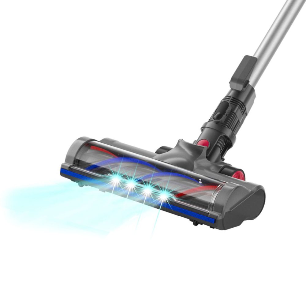 Rote Bürste für Staubsauger