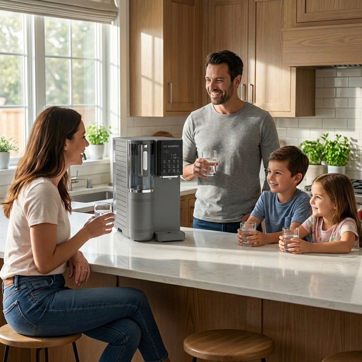 Air Essence™ ZephyrHydro Z3 5 in 1 Umkehrosmose Wasserfilter mit Wasserstoffgenerator und Mineralisierung – Bild 4