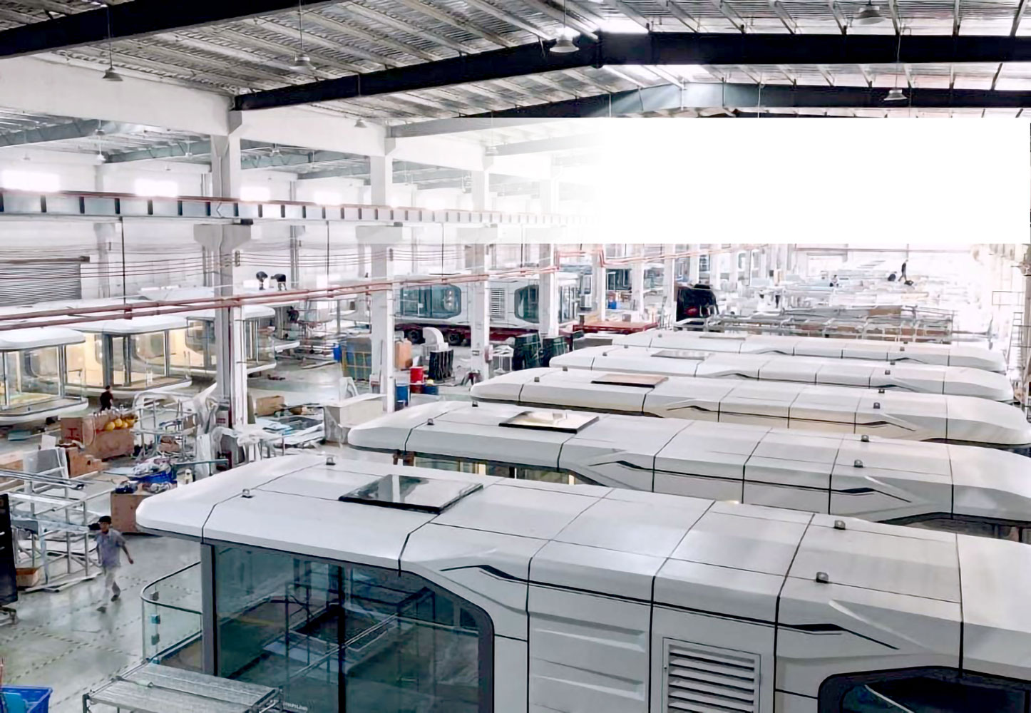 Das klimatisierte mobile Modulhaus Air Essence™ Nest N2, eine Wohnkapsel mit zwei Betten und einem Badezimmer auf einer Fläche von 38 m² – Bild 11