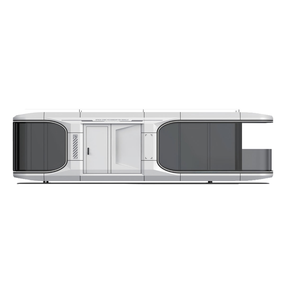 Das klimatisierte mobile Modulhaus Air Essence™ Nest N2, eine Wohnkapsel mit zwei Betten und einem Badezimmer auf einer Fläche von 38 m² – Bild 4