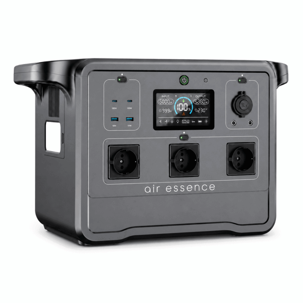Tragbare Powerstation Air Essence™ EcoCharge – 2,6 kWh, 2400 W oder 3000 W