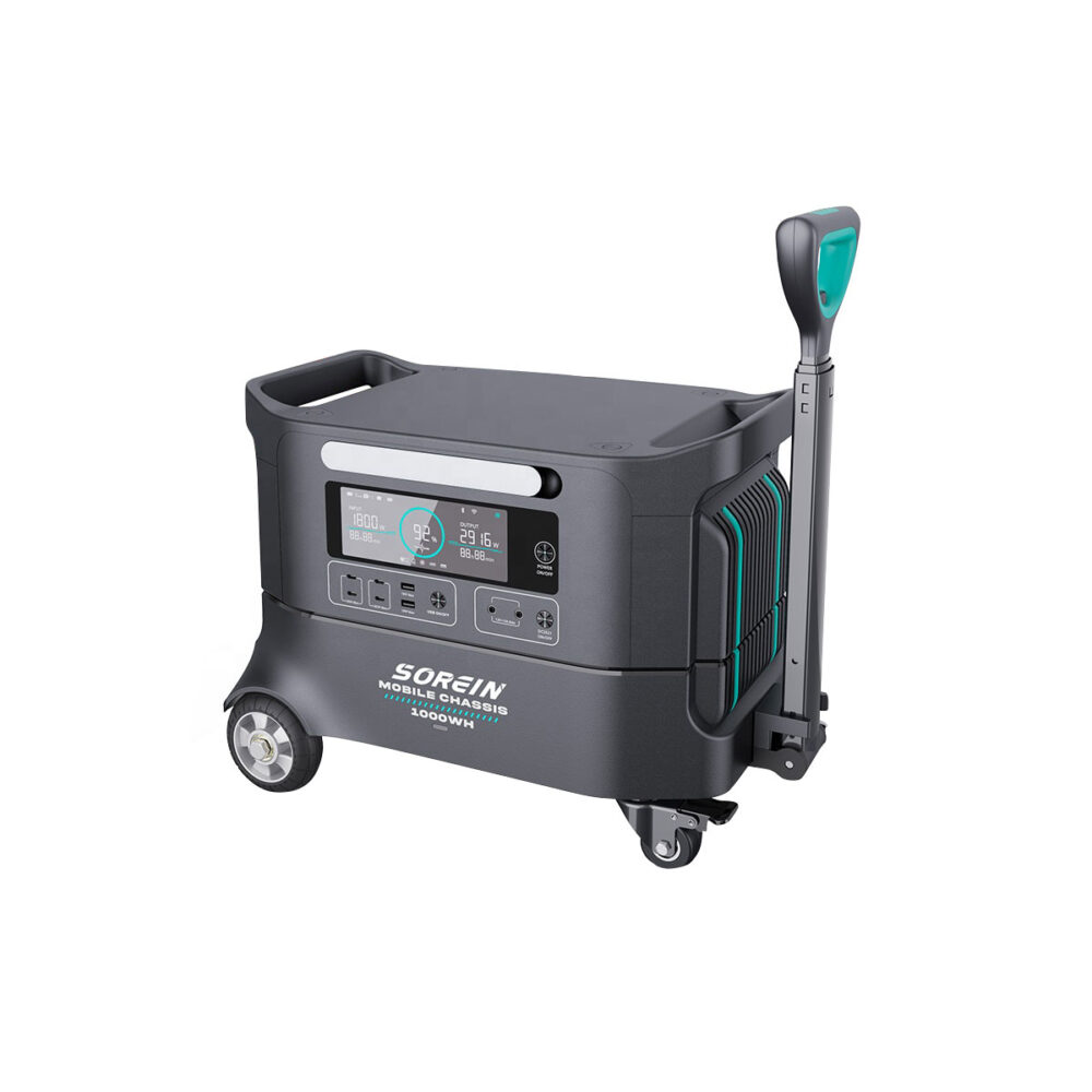 Tragbare modulare Powerstation Air Essence™ Sorein A2 EcoCharge Energiespeicher-Generator – 2200 W / 2,07 kWh